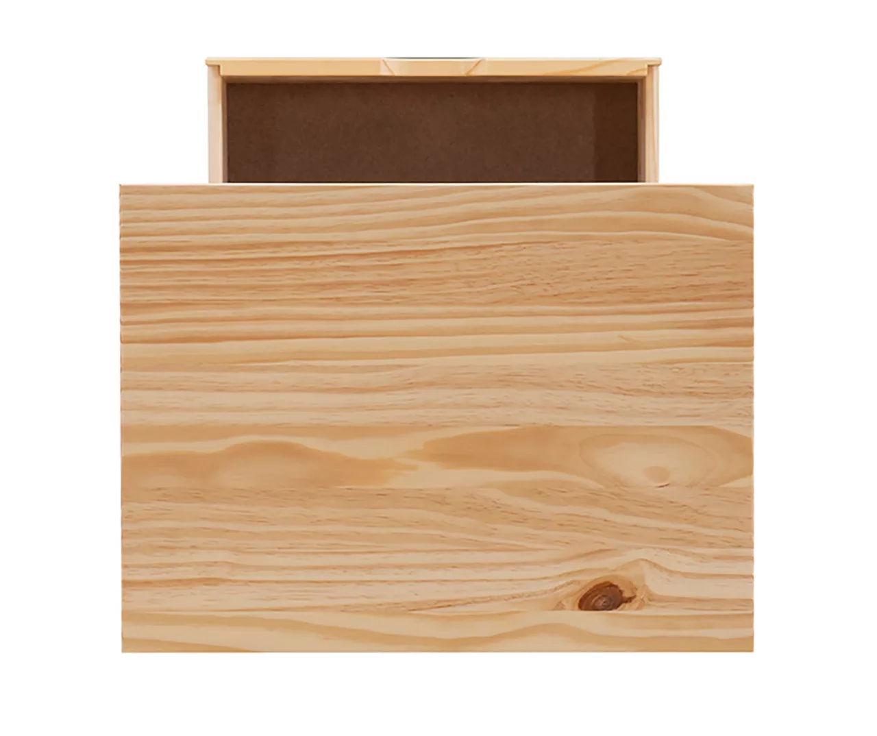 Craft Mate Natural Wood 8-Drawer Rolling Storage Cart - Image 4