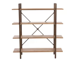Medium Mango Open 4-Shelf Bookcase