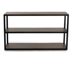 48.5" Walnut Open Frame TV Stand