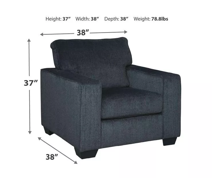 Kiara Slate Armchair - Image 6