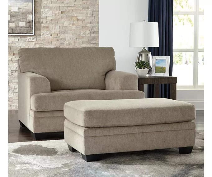 Signature Design By Ashley Dorsten Ottoman - Image 2