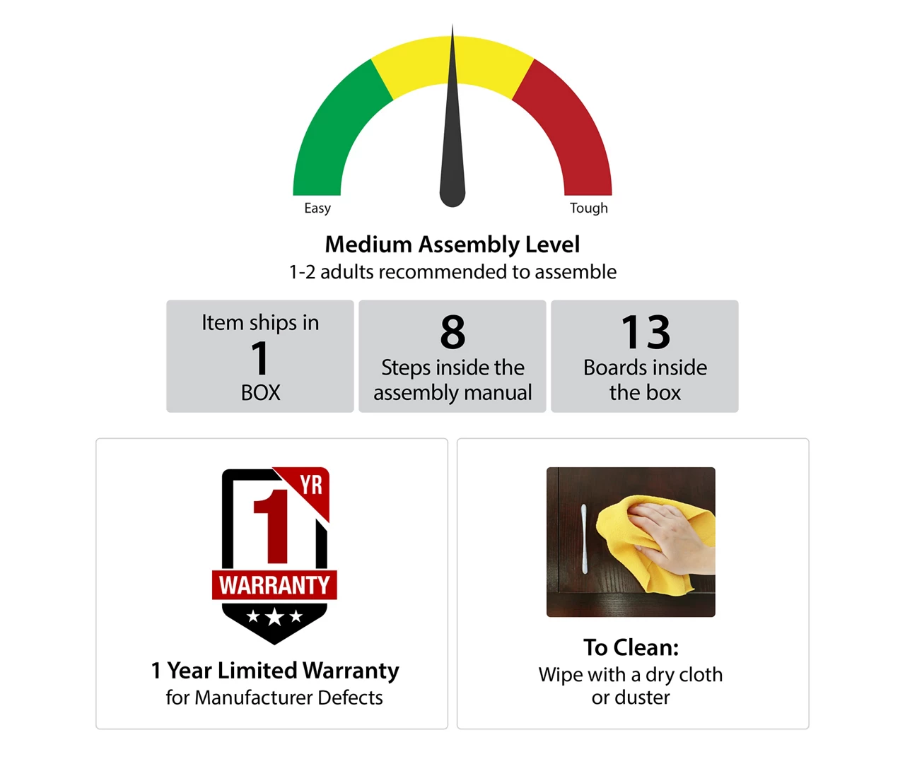 CosmoLiving Westerleigh Lift Top Desk - Image 11