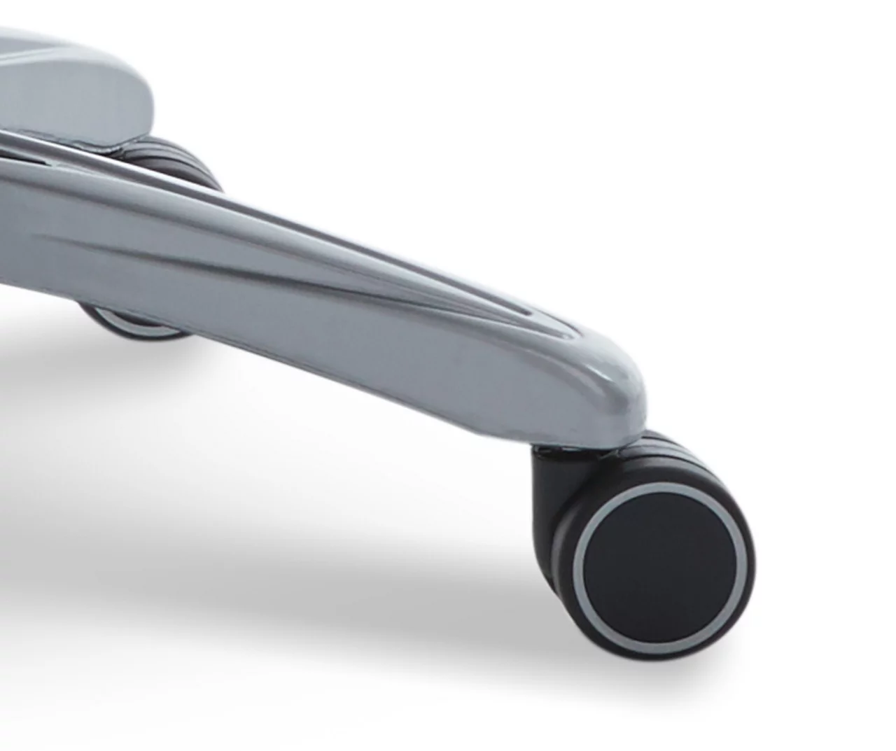 Delvin Black Bonded Leather Office Chair - Image 6