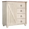 Willowton Sliding Door Storage Chest