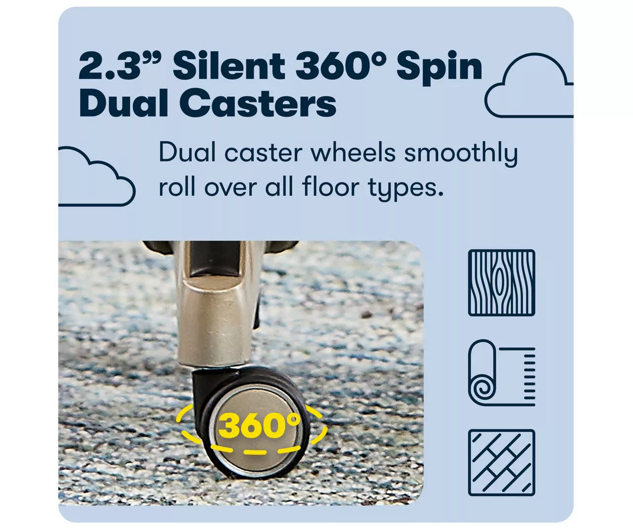 Claremont Black Bonded Leather Office Chair - Image 11