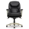 Claremont Black Bonded Leather Office Chair
