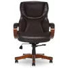 Conway Dark Brown Big & Tall Bonded Leather Office Chair
