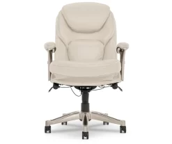 Claremont Ivory Bonded Leather Office Chair