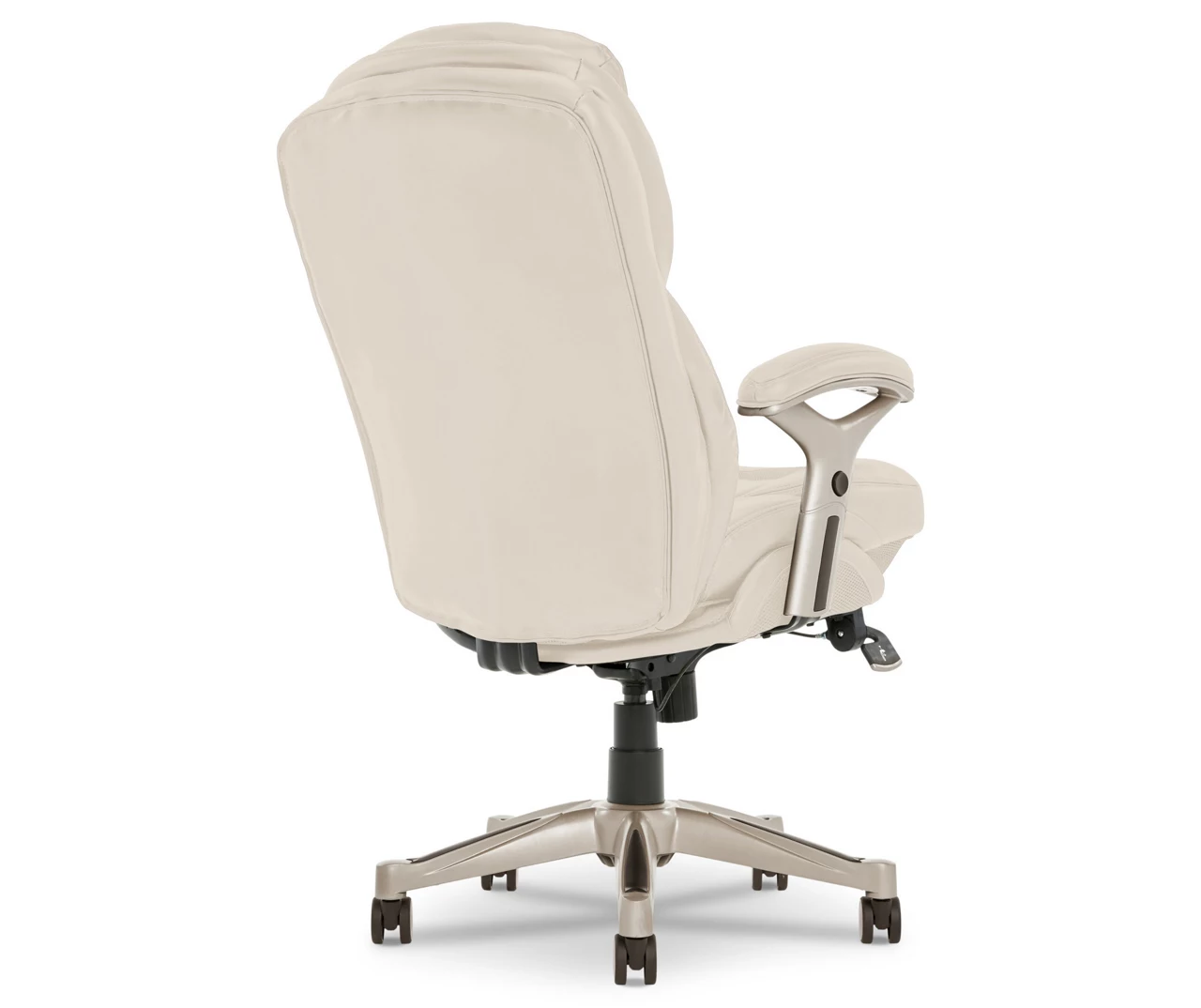 Claremont Ivory Bonded Leather Office Chair - Image 4