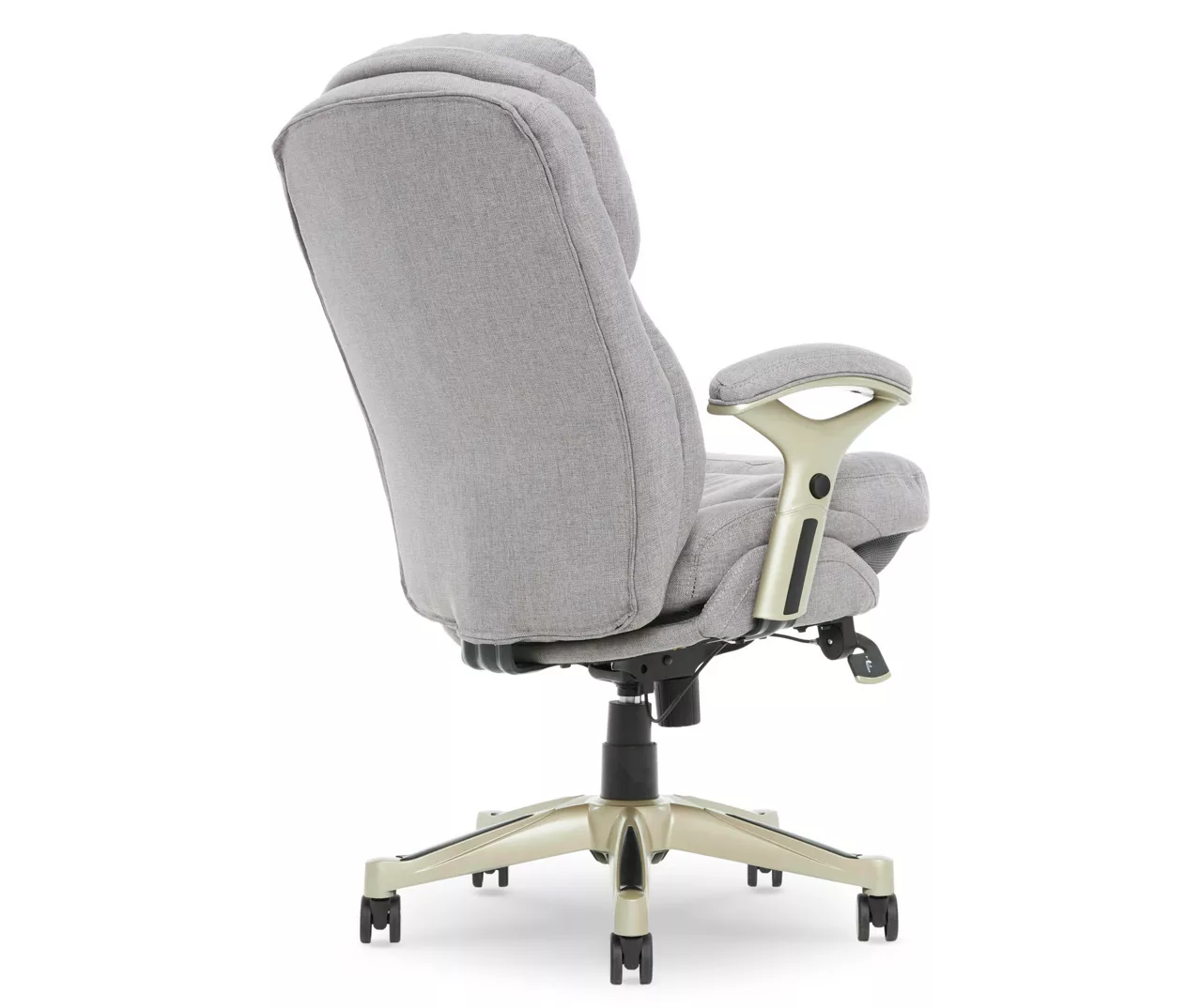 Claremont Light Gray Fabric Office Chair - Image 3