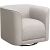 Saco Sand Swivel Accent Chair