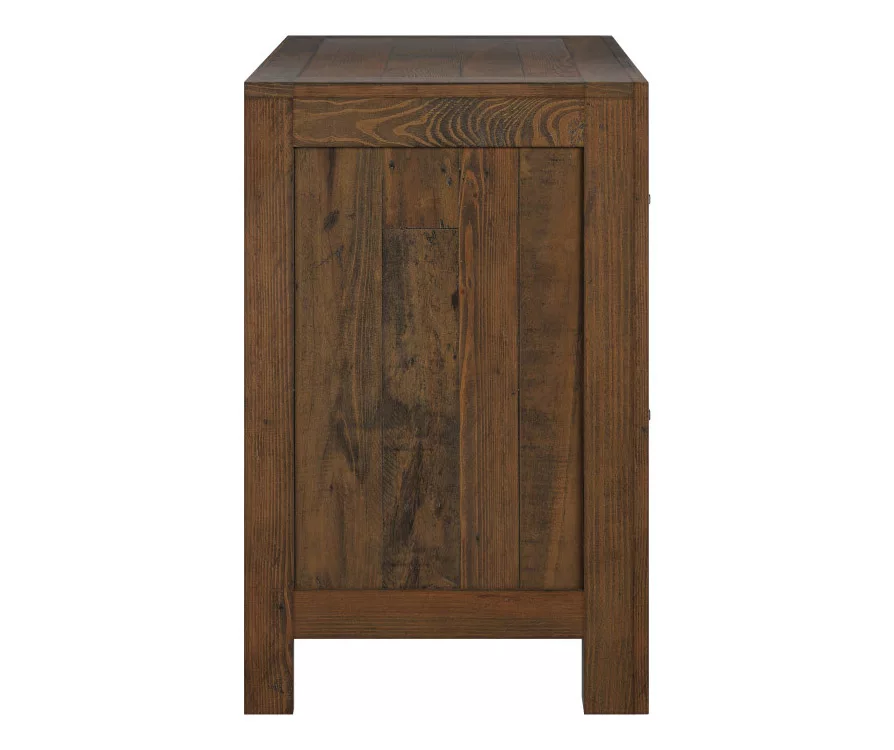 West Caramel 2-Drawer Nightstand - Image 3