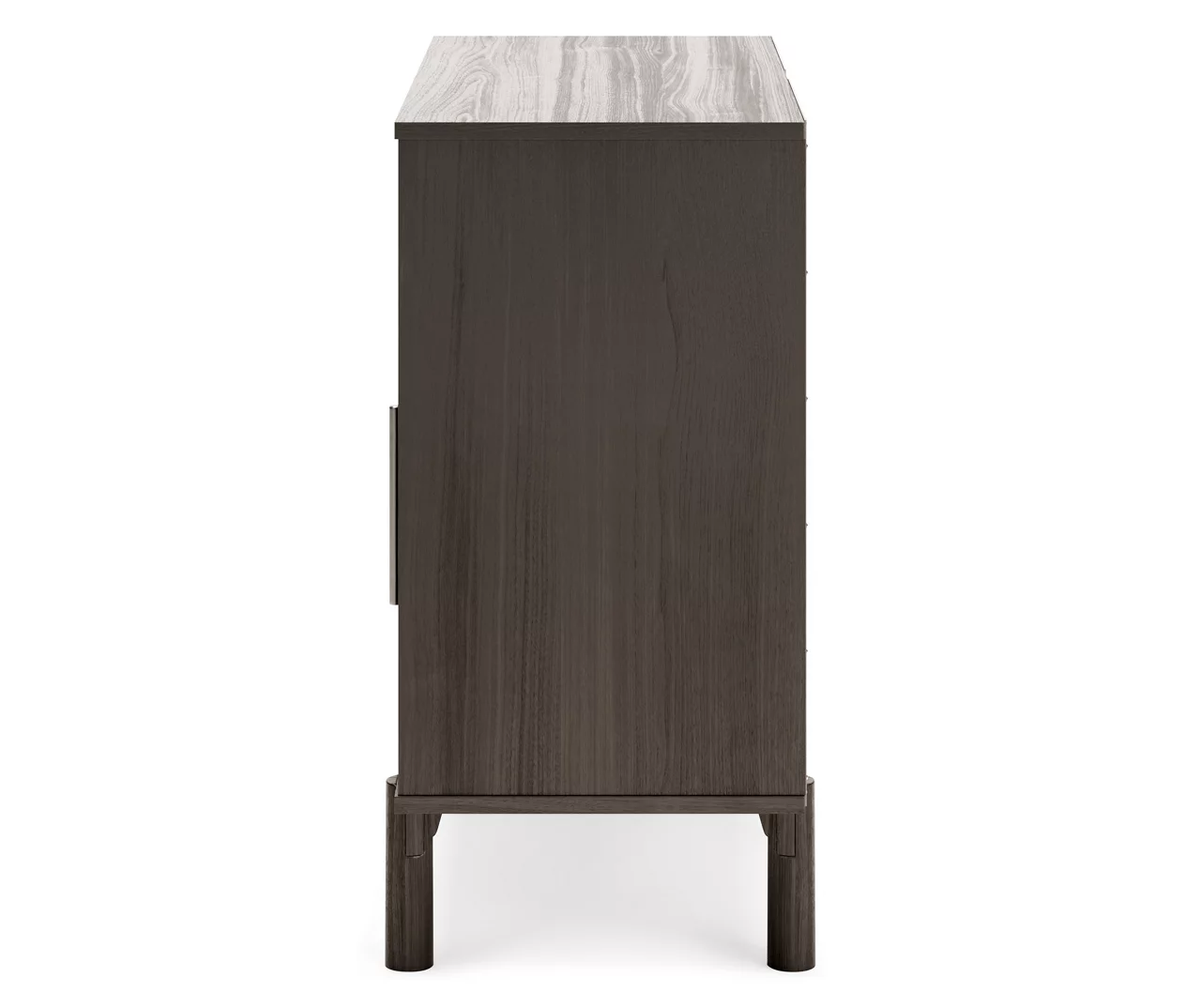 Brymont Dark Gray Sliding Door Accent Cabinet - Image 5