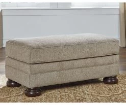 Kananwood Oatmeal Ottoman