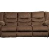 Tulen Chocolate Reclining Sofa