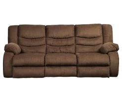 Tulen Chocolate Reclining Sofa