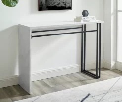 Walker Edison Waterfall Console Table