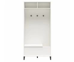 Evolution Amplus White Gym Storage Cabinet