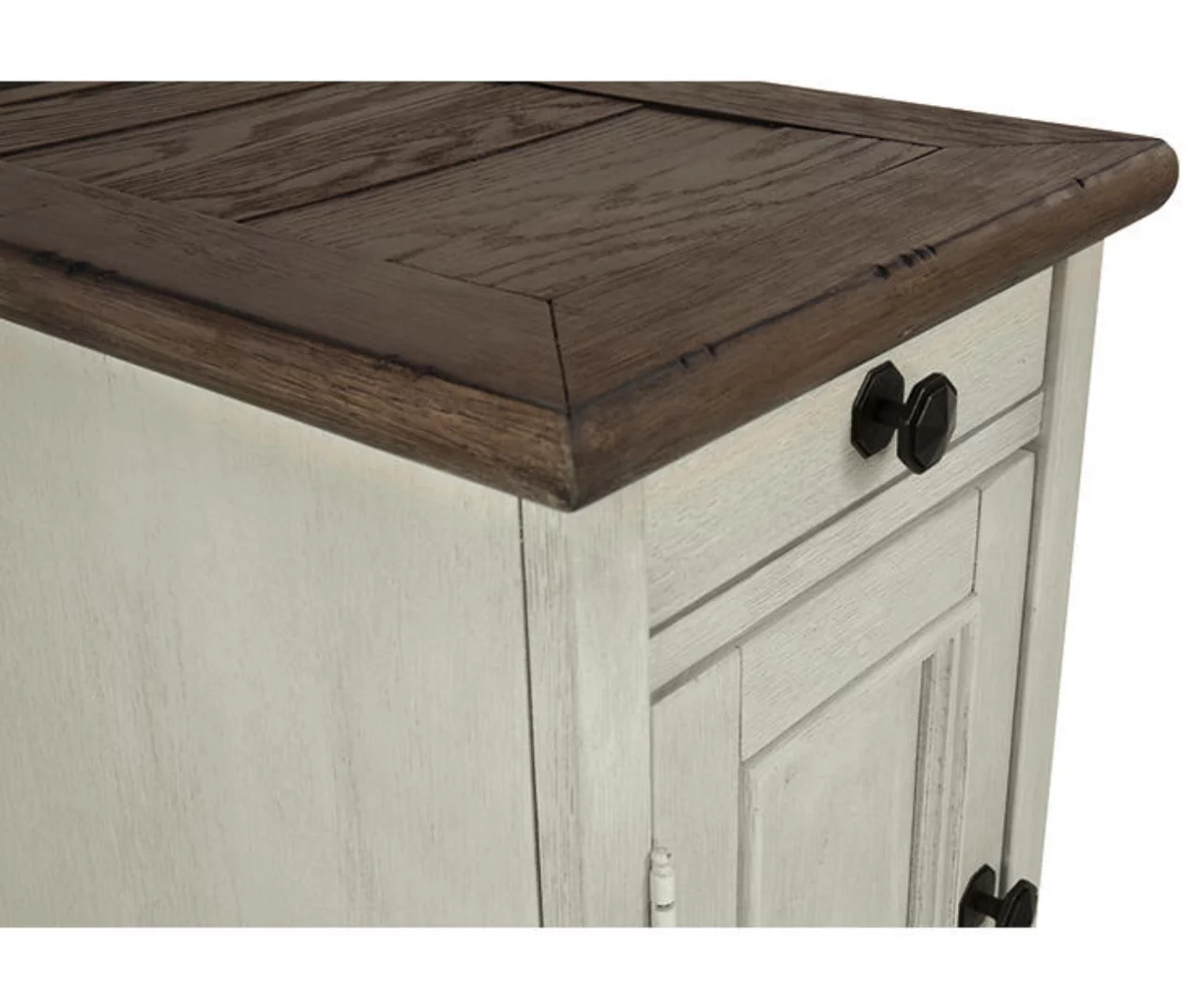 Bolanburg Chairside End Table With USB Ports, Outlets & Tray - Image 9