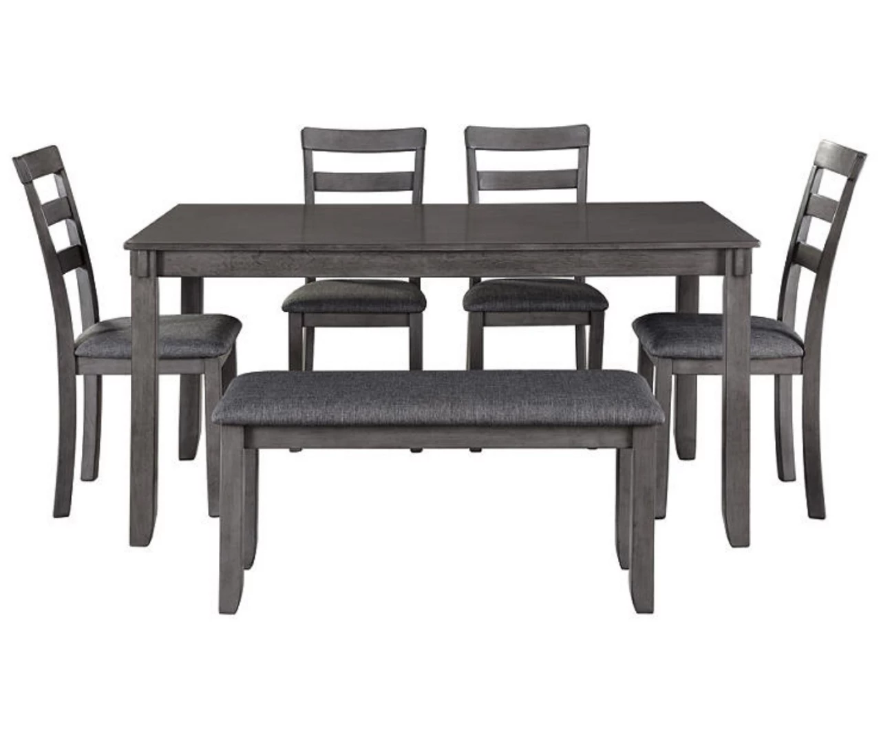 Fairview 6-Piece Dining Set With Bench - Image 2