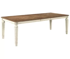 Raelyn Rectangular Extension Leaf Dining Table