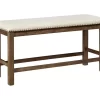 Moriville Upholstered Counter-Height Dining Bench