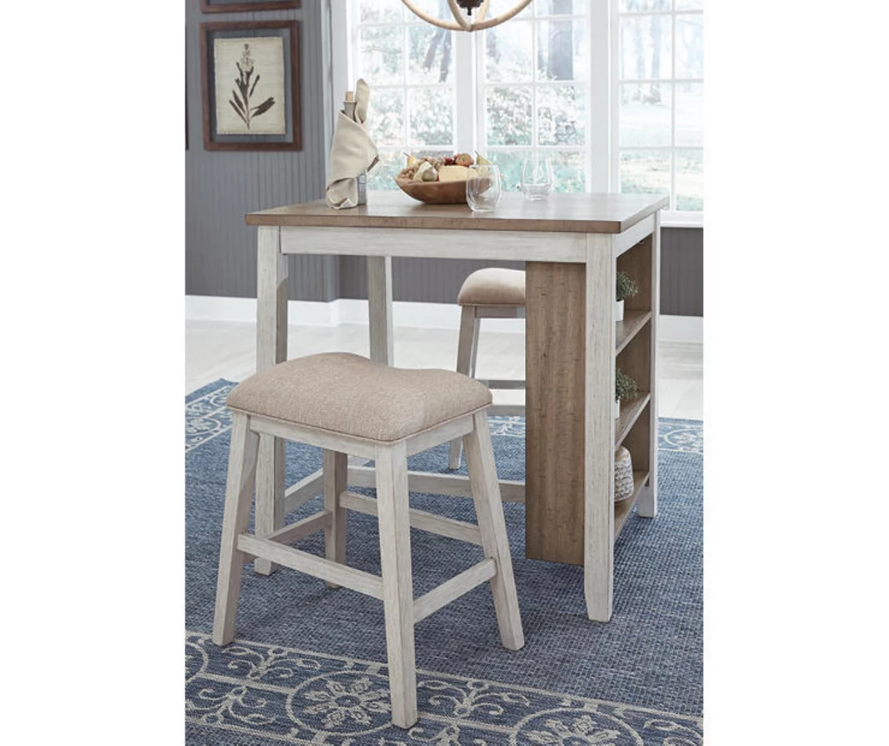 Nutley 3-Piece Storage Counter-Height Dining Set - Image 4