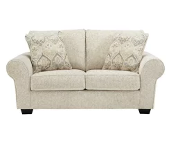 Haisley Ivory Loveseat