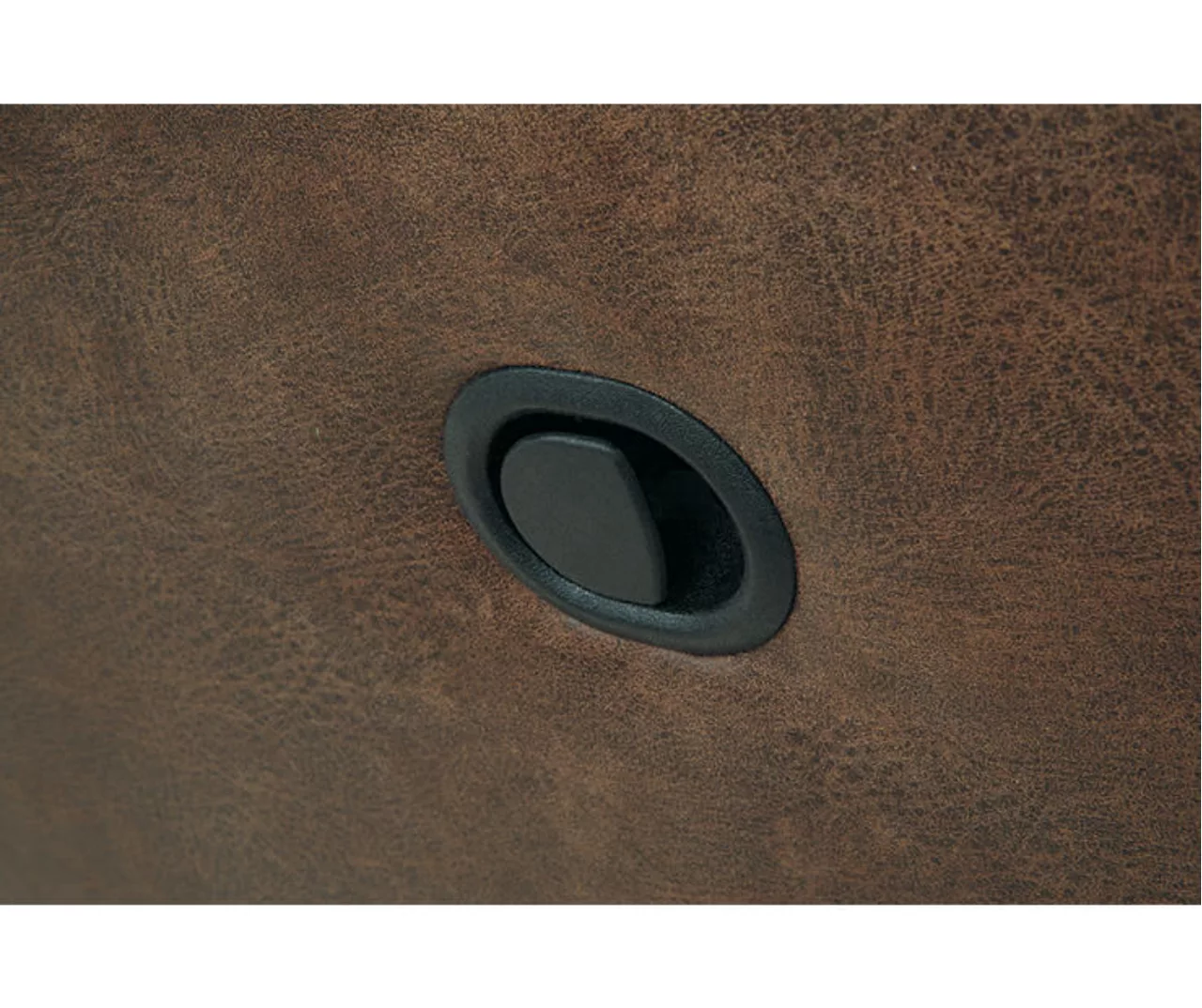 Bladen Coffee Faux Leather Rocker Recliner - Image 4