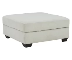 Lowder Stone Oversize Accent Ottoman