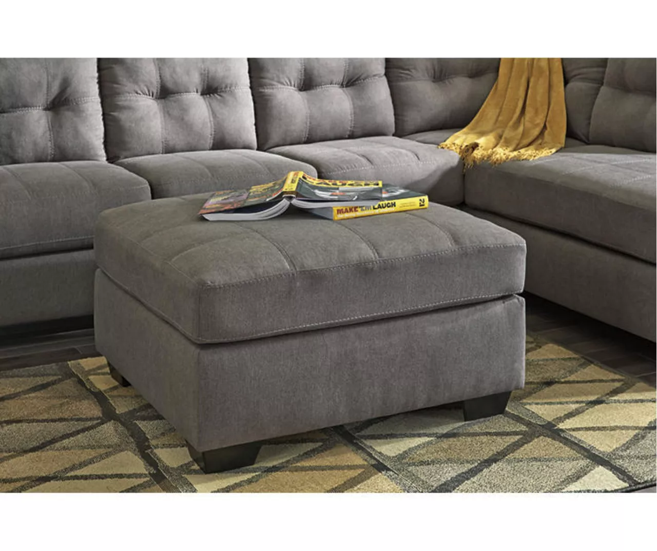Signature Design By Ashley Maier Oversize Accent Ottoman - Image 5