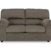 Norlou Taupe Loveseat