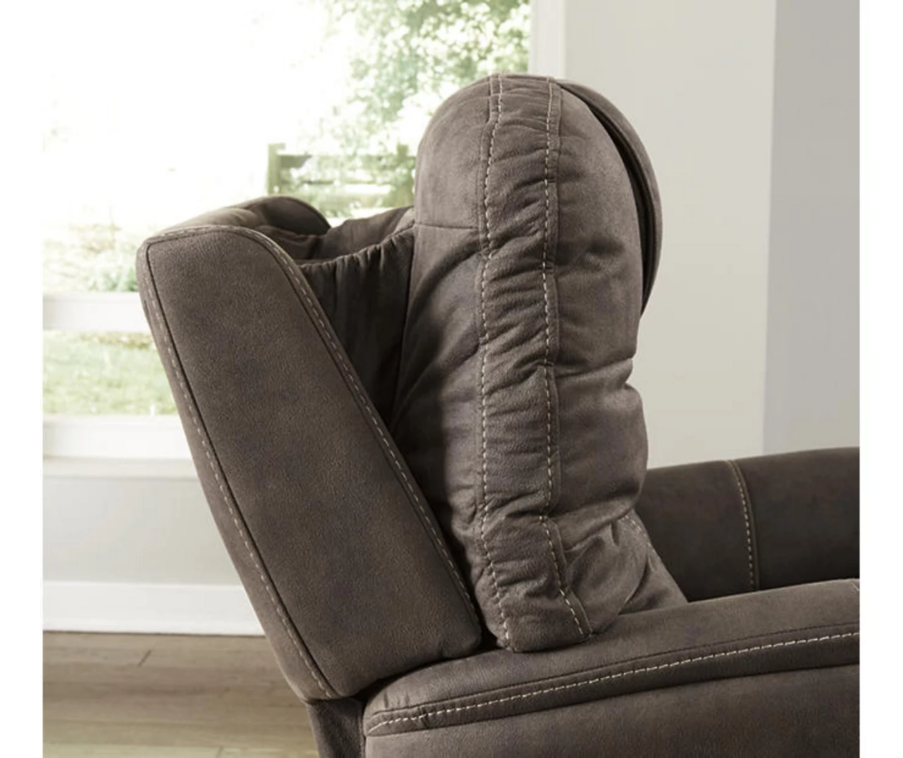 Ballister Gray Power Lift Recliner With USB Charging - Image 5