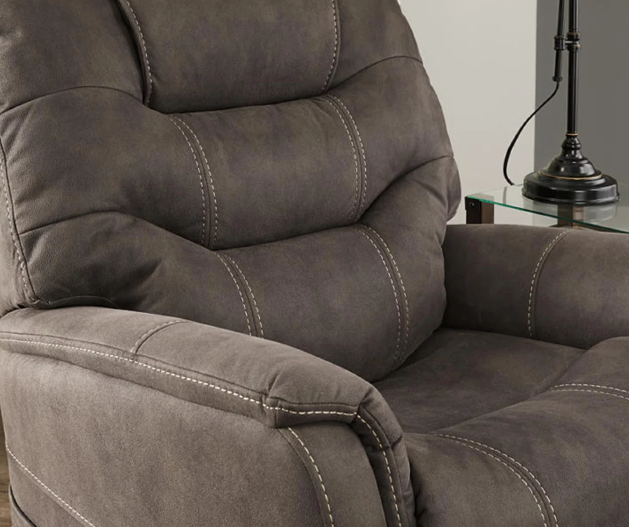 Ballister Gray Power Lift Recliner With USB Charging - Image 6