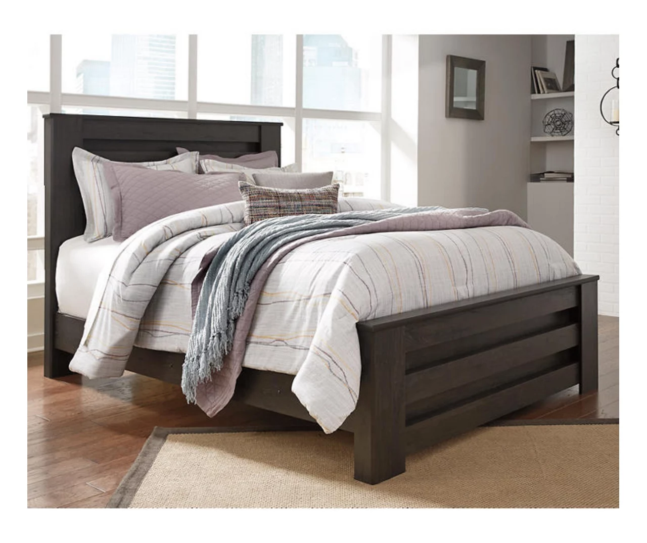 Brinxton Charcoal Full/Queen Headboard - Image 7