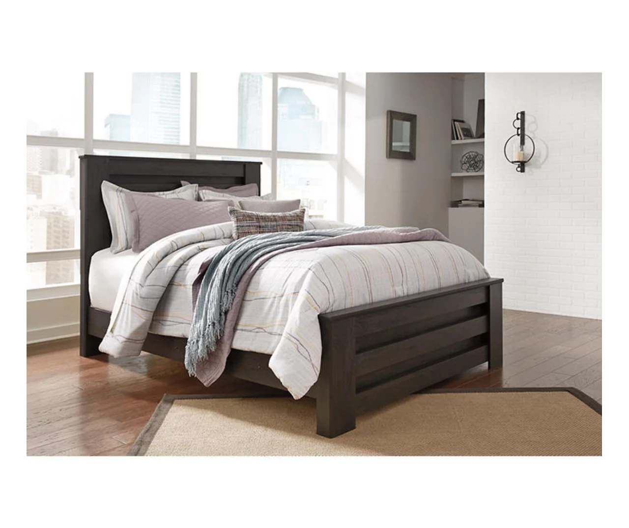 Brinxton Charcoal Full/Queen Headboard - Image 8