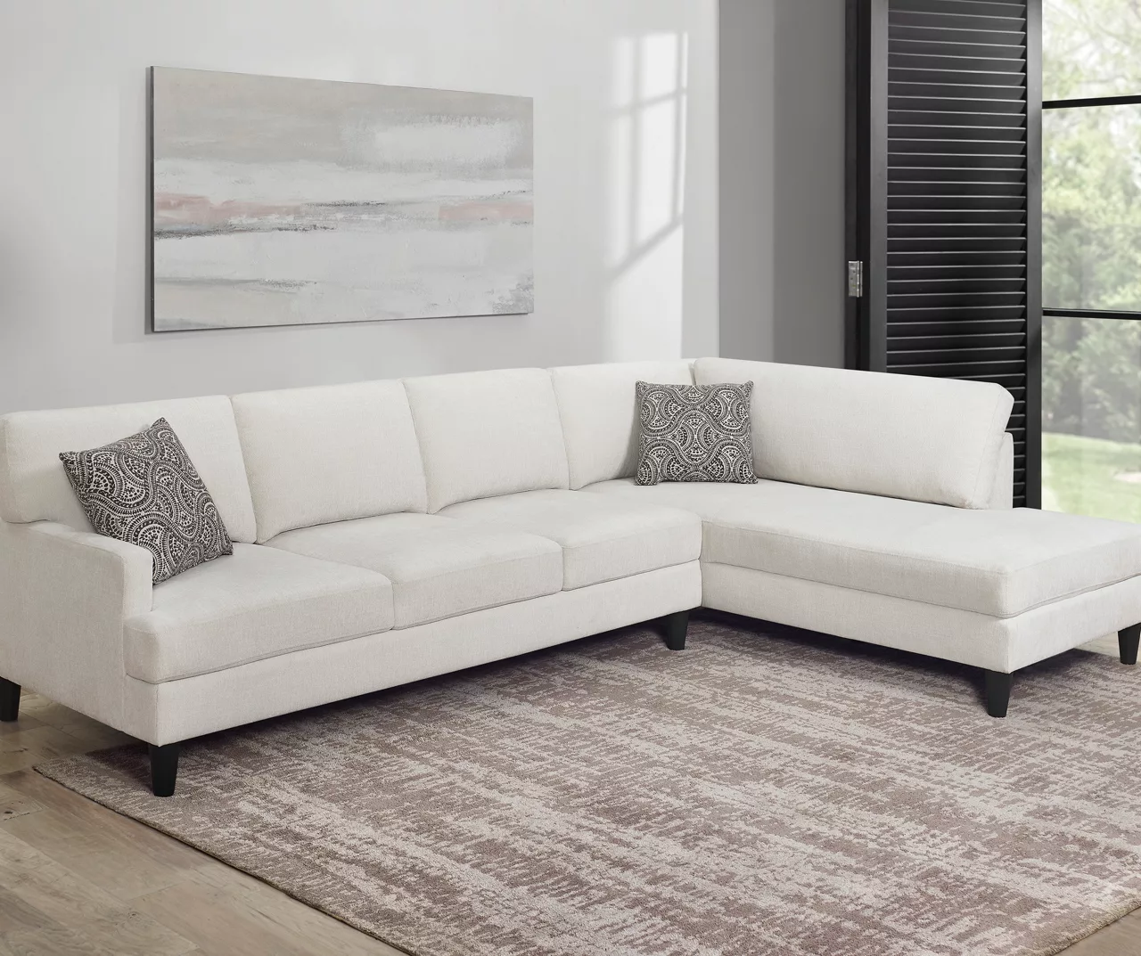 Broyhill Fresno Cream Sectional - Image 2