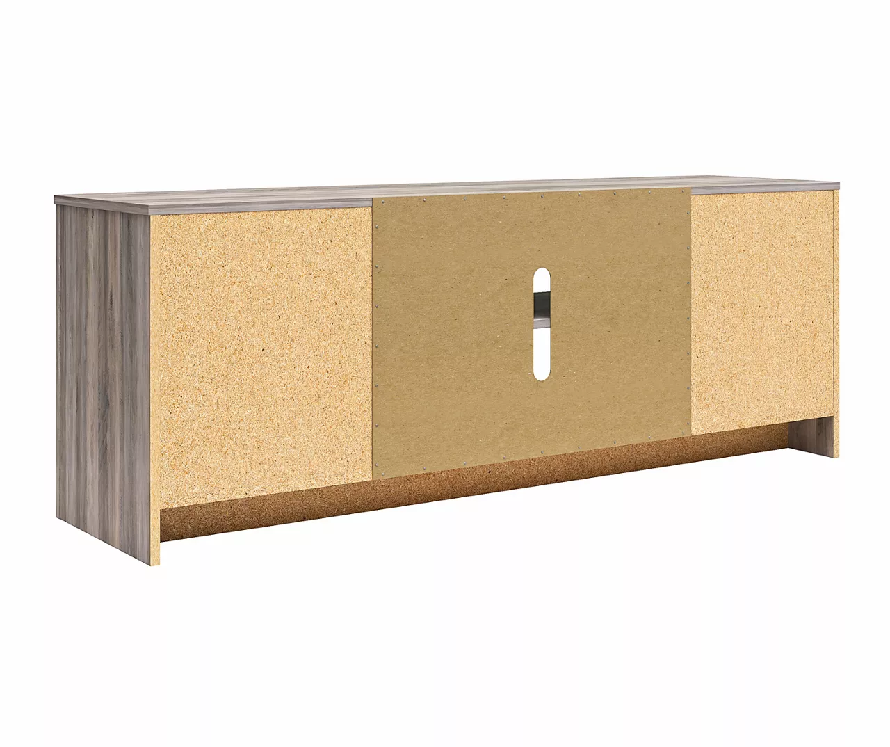 60" Aldridge Gray Oak TV Stand - Image 3