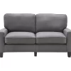Palisades Gray Loveseat