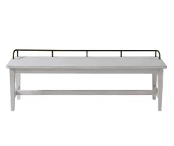 Pendleton Ivory Bench