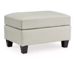 Signature Design By Ashley Genoa Leather Ottoman