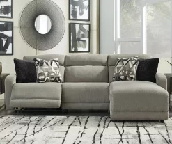 Colleyville Stone 3-Piece Power Reclining Sectional