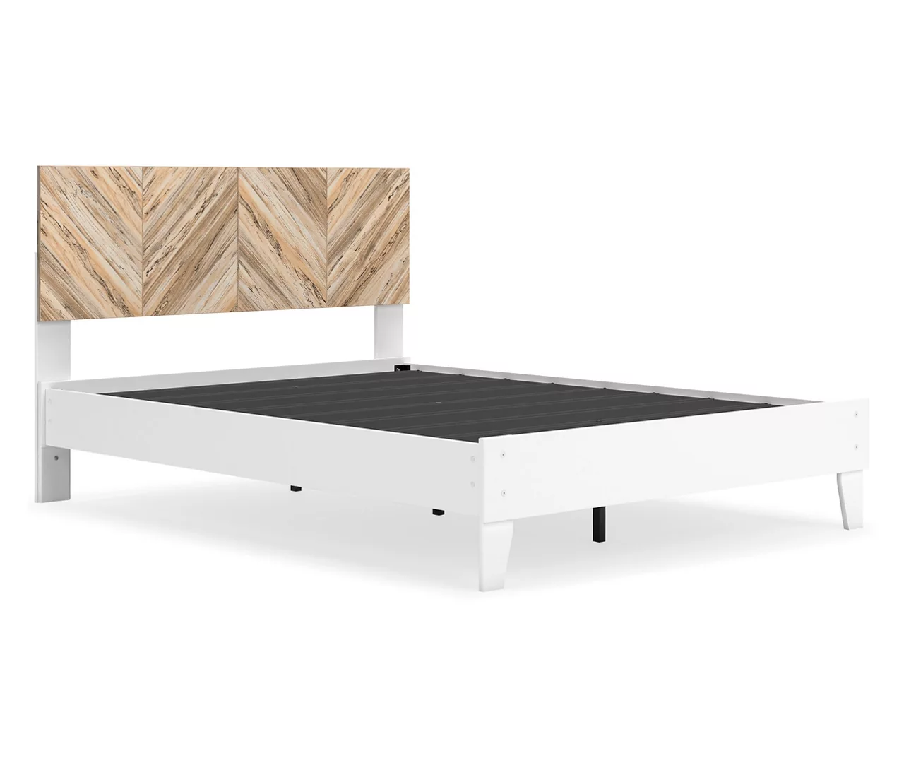 Signature Design By Ashley Piperton White Queen Panel Platform Bed - Image 2