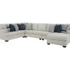 Signature Design By Ashley Lowder Stone 5-Piece Sectional With Right-Facing Chaise
