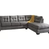 Signature Design By Ashley Maier Charcoal Sectional With Right-Facing Chaise